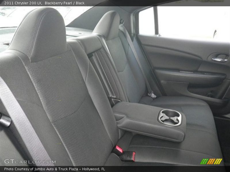 Blackberry Pearl / Black 2011 Chrysler 200 LX
