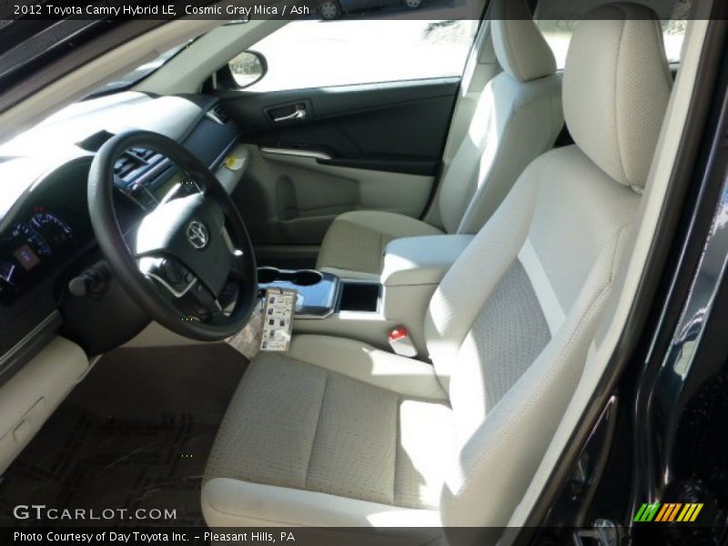 Cosmic Gray Mica / Ash 2012 Toyota Camry Hybrid LE