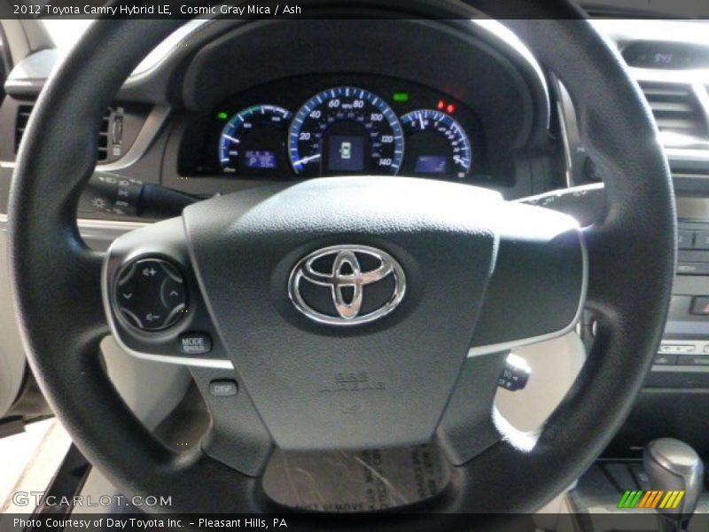 Cosmic Gray Mica / Ash 2012 Toyota Camry Hybrid LE