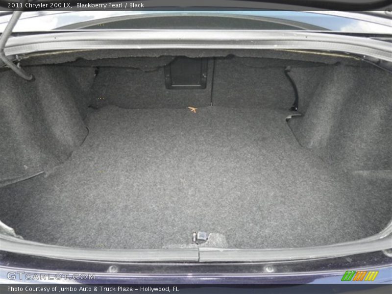 Blackberry Pearl / Black 2011 Chrysler 200 LX
