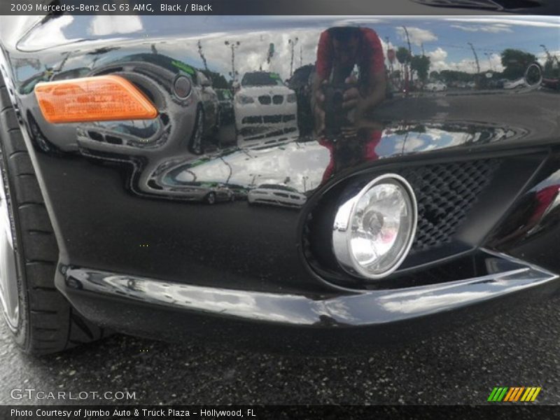 Black / Black 2009 Mercedes-Benz CLS 63 AMG