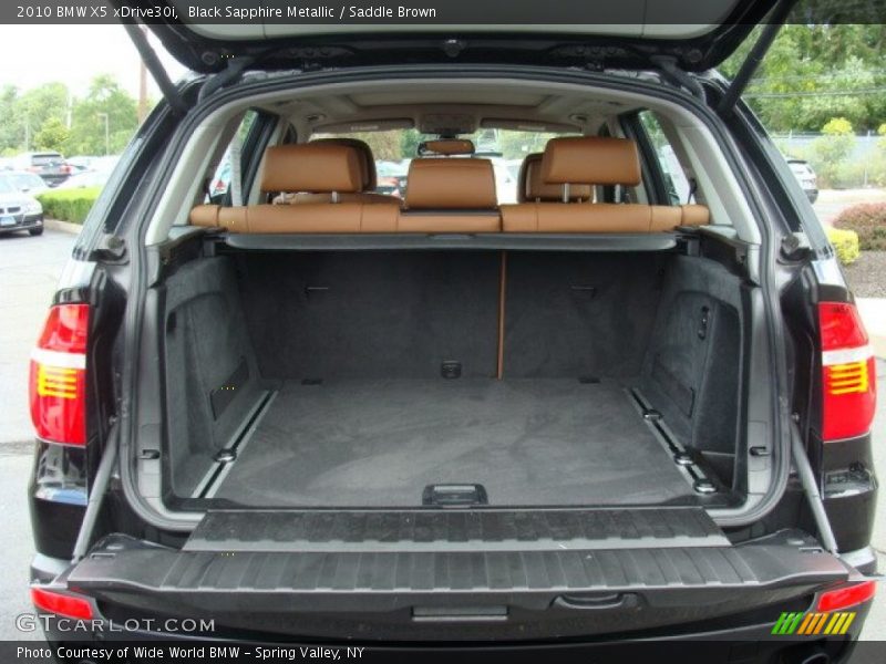Black Sapphire Metallic / Saddle Brown 2010 BMW X5 xDrive30i