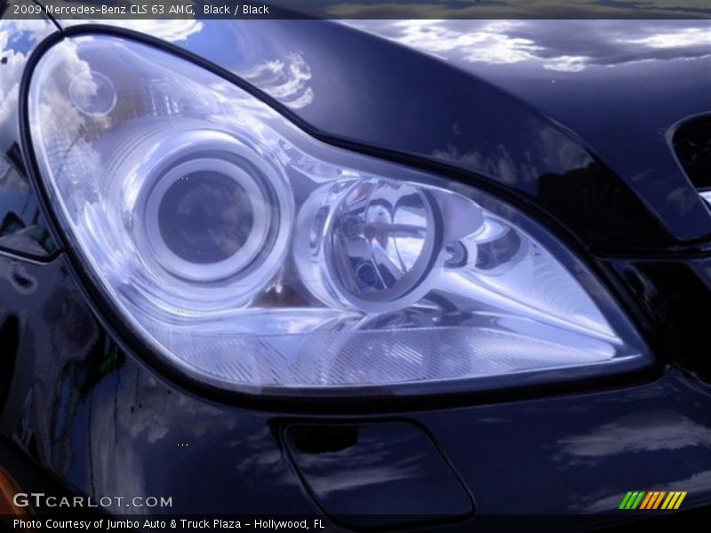 Black / Black 2009 Mercedes-Benz CLS 63 AMG