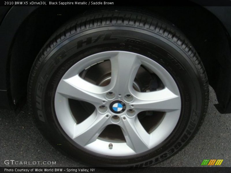 Black Sapphire Metallic / Saddle Brown 2010 BMW X5 xDrive30i