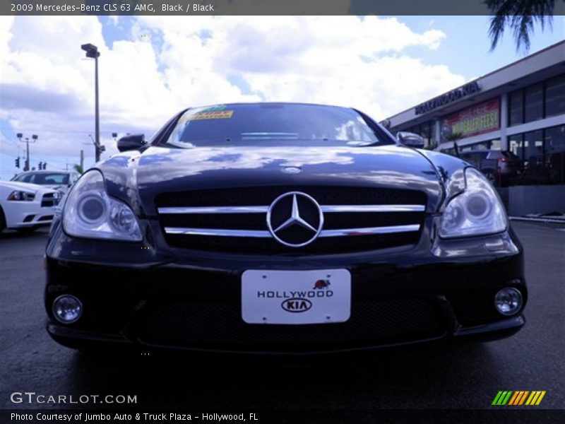 Black / Black 2009 Mercedes-Benz CLS 63 AMG