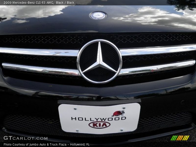 Black / Black 2009 Mercedes-Benz CLS 63 AMG