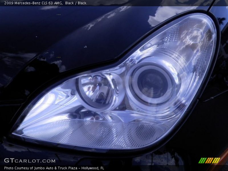 Black / Black 2009 Mercedes-Benz CLS 63 AMG