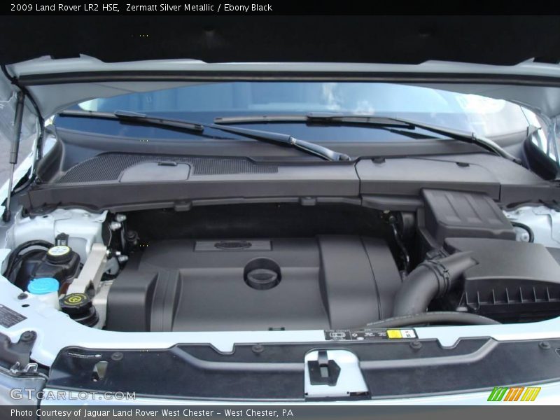 Zermatt Silver Metallic / Ebony Black 2009 Land Rover LR2 HSE
