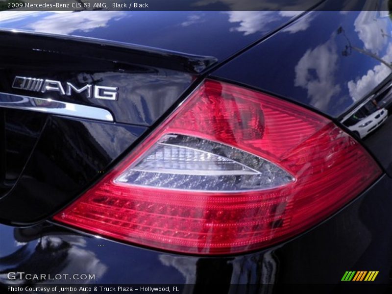 Black / Black 2009 Mercedes-Benz CLS 63 AMG