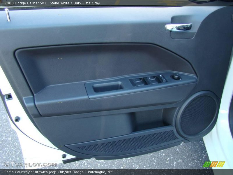 Stone White / Dark Slate Gray 2008 Dodge Caliber SXT