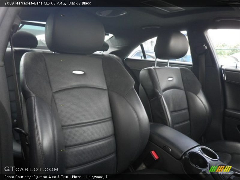 Front Seat of 2009 CLS 63 AMG