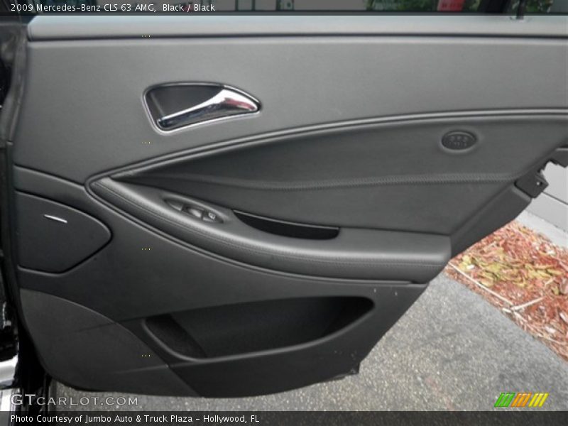Black / Black 2009 Mercedes-Benz CLS 63 AMG