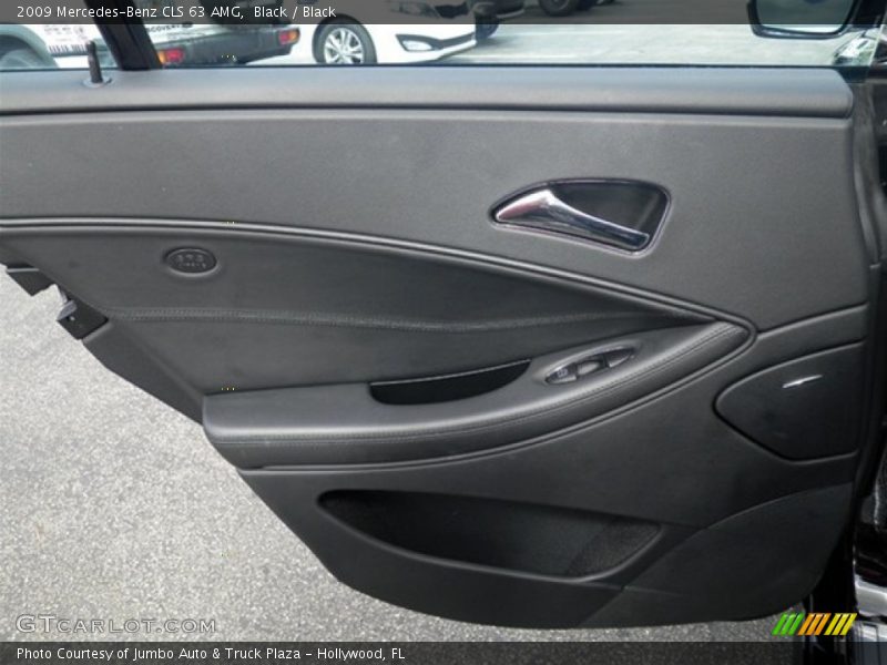 Black / Black 2009 Mercedes-Benz CLS 63 AMG