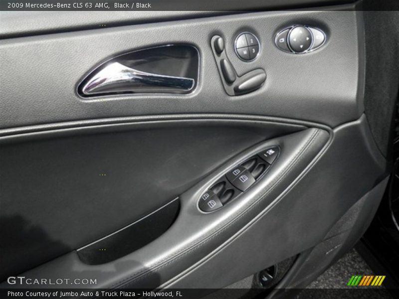 Black / Black 2009 Mercedes-Benz CLS 63 AMG
