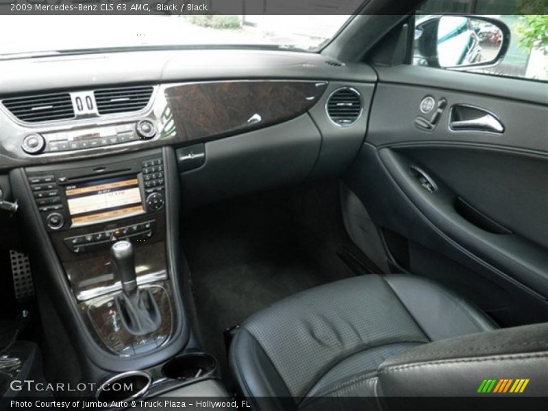 Black / Black 2009 Mercedes-Benz CLS 63 AMG