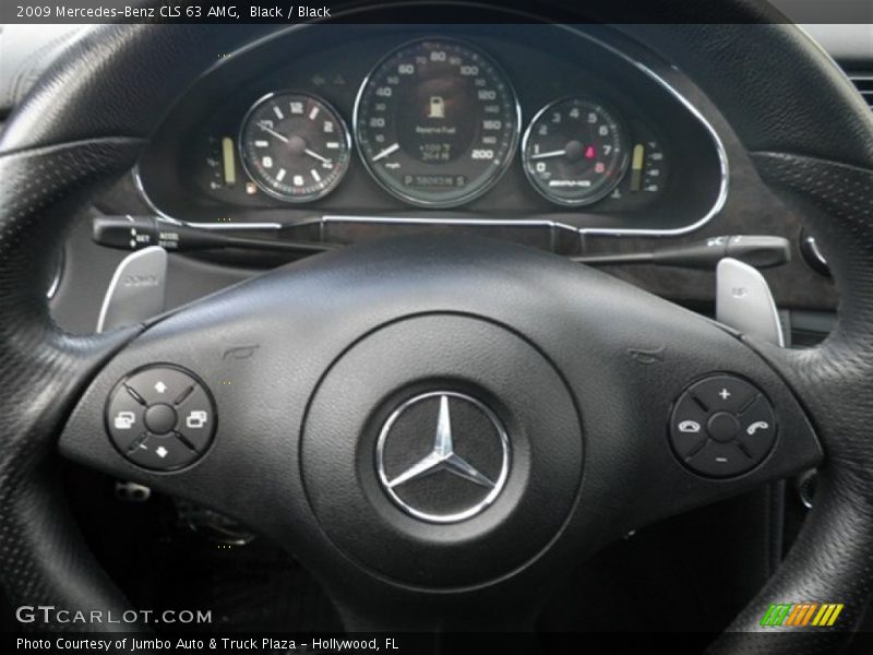 Controls of 2009 CLS 63 AMG