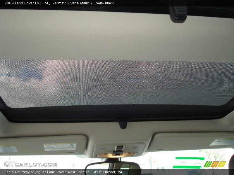 Zermatt Silver Metallic / Ebony Black 2009 Land Rover LR2 HSE