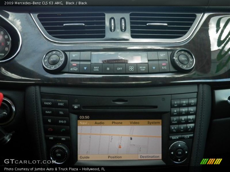 Controls of 2009 CLS 63 AMG