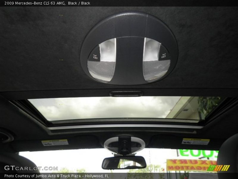 Black / Black 2009 Mercedes-Benz CLS 63 AMG