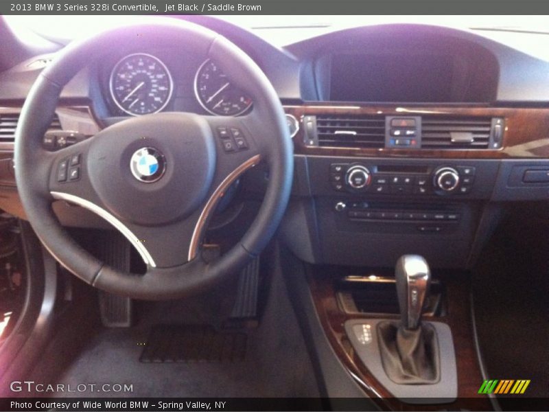 Jet Black / Saddle Brown 2013 BMW 3 Series 328i Convertible