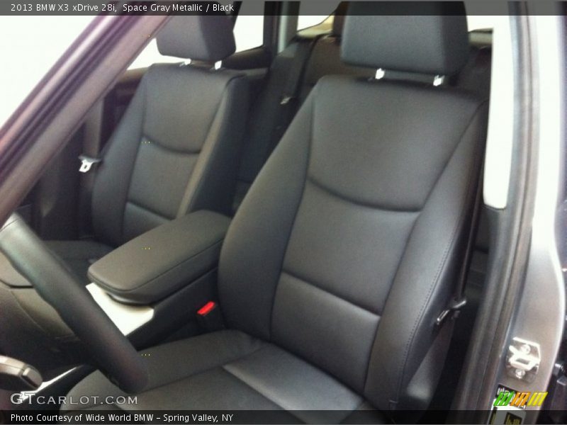 Space Gray Metallic / Black 2013 BMW X3 xDrive 28i