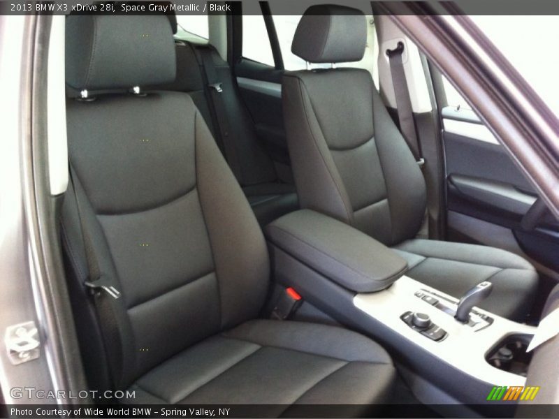 Space Gray Metallic / Black 2013 BMW X3 xDrive 28i