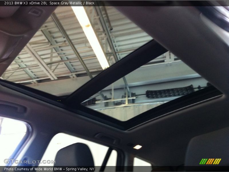 Space Gray Metallic / Black 2013 BMW X3 xDrive 28i