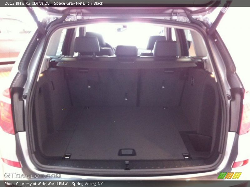 Space Gray Metallic / Black 2013 BMW X3 xDrive 28i