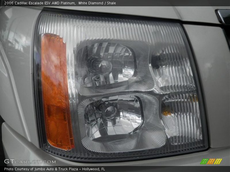 White Diamond / Shale 2006 Cadillac Escalade ESV AWD Platinum