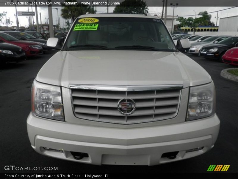 White Diamond / Shale 2006 Cadillac Escalade ESV AWD Platinum
