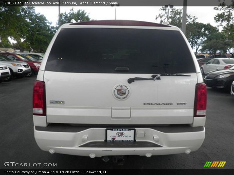 White Diamond / Shale 2006 Cadillac Escalade ESV AWD Platinum