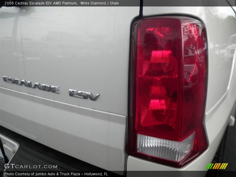 White Diamond / Shale 2006 Cadillac Escalade ESV AWD Platinum