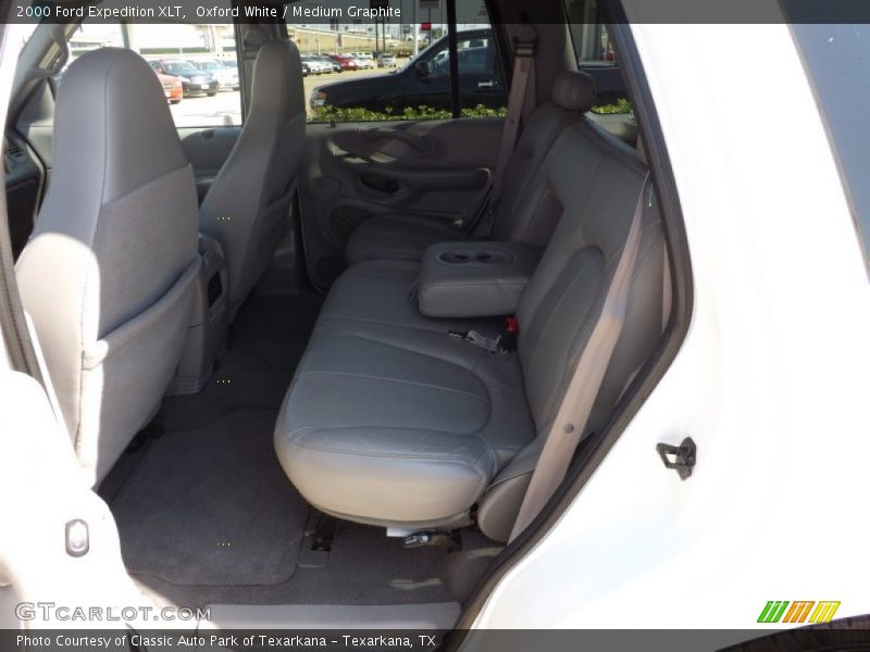 Oxford White / Medium Graphite 2000 Ford Expedition XLT