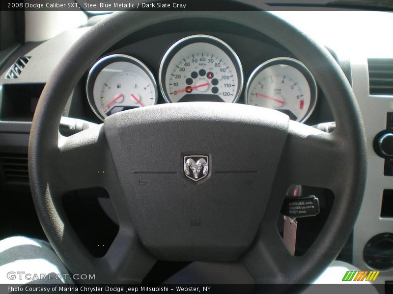 Steel Blue Metallic / Dark Slate Gray 2008 Dodge Caliber SXT