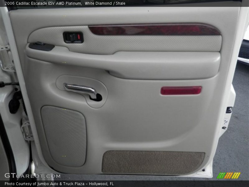 White Diamond / Shale 2006 Cadillac Escalade ESV AWD Platinum