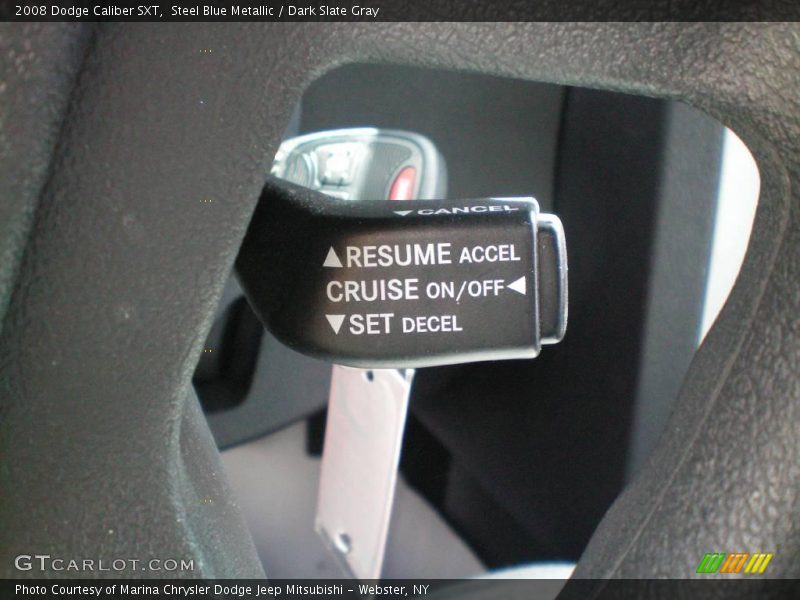 Steel Blue Metallic / Dark Slate Gray 2008 Dodge Caliber SXT