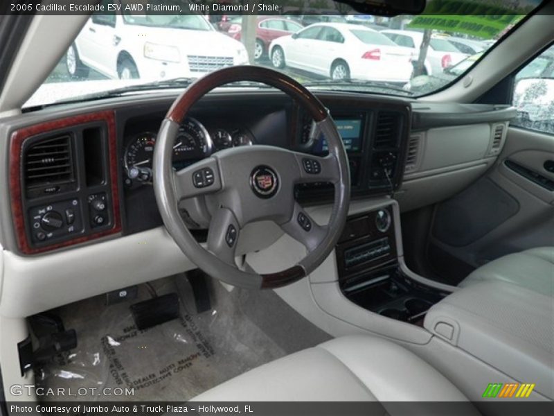 White Diamond / Shale 2006 Cadillac Escalade ESV AWD Platinum