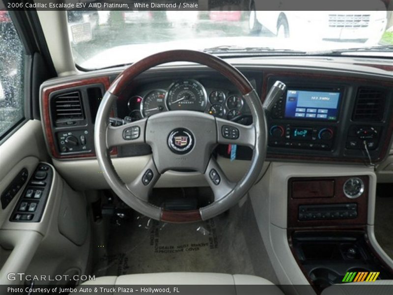 White Diamond / Shale 2006 Cadillac Escalade ESV AWD Platinum