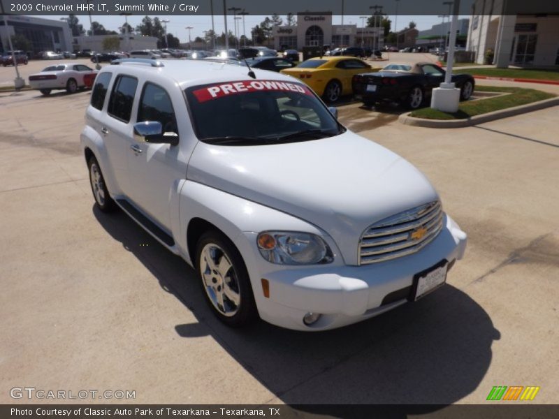Summit White / Gray 2009 Chevrolet HHR LT