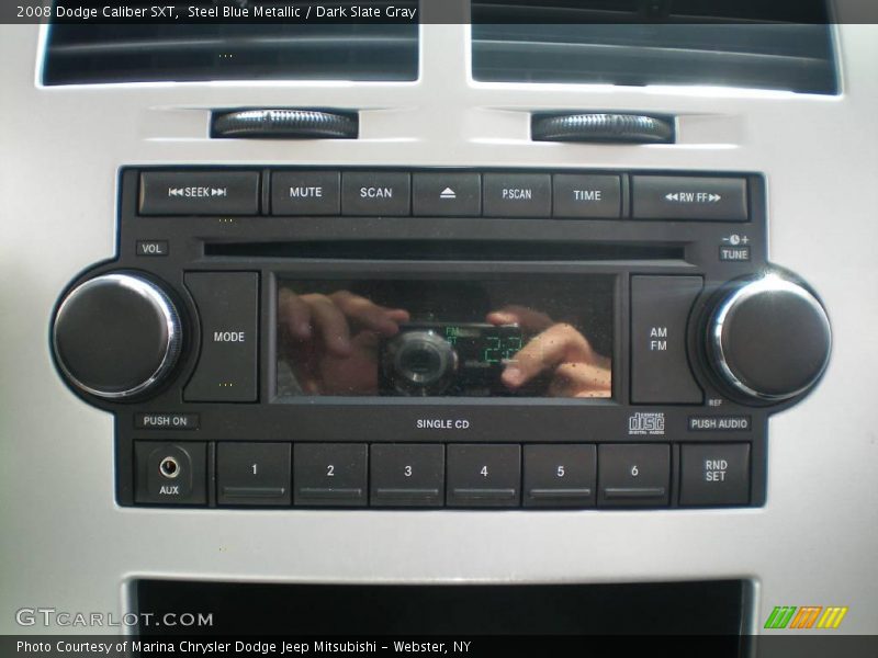 Steel Blue Metallic / Dark Slate Gray 2008 Dodge Caliber SXT