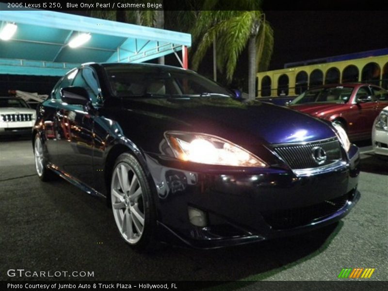 Blue Onyx Pearl / Cashmere Beige 2006 Lexus IS 250