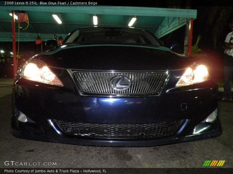 Blue Onyx Pearl / Cashmere Beige 2006 Lexus IS 250