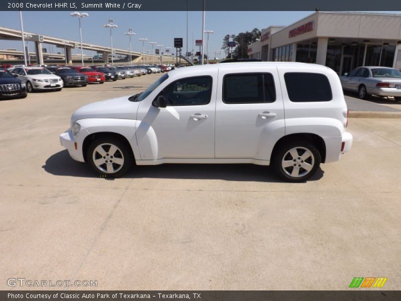 Summit White / Gray 2008 Chevrolet HHR LS