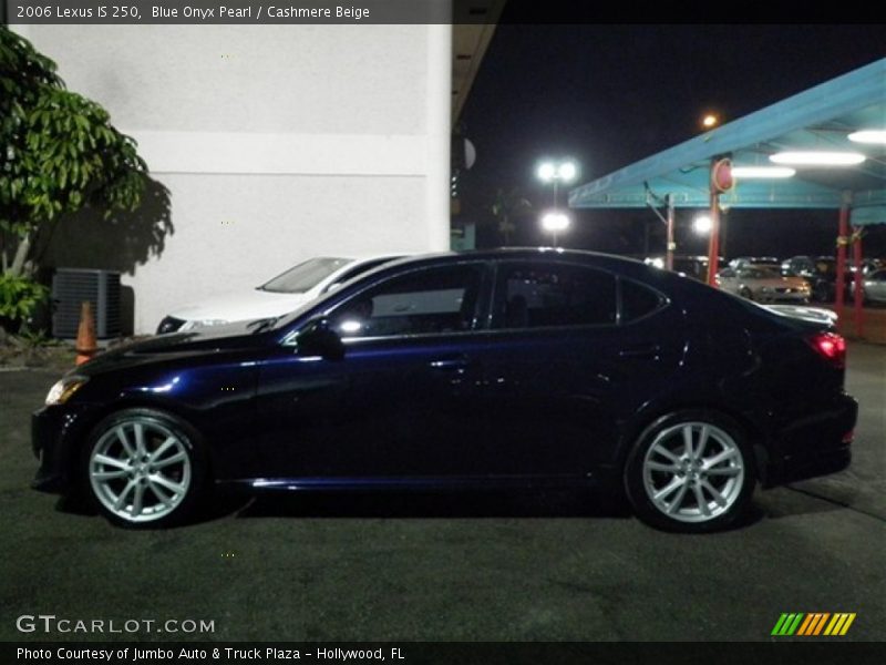 Blue Onyx Pearl / Cashmere Beige 2006 Lexus IS 250