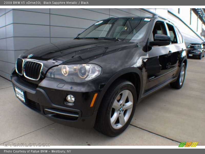 Black Sapphire Metallic / Black 2009 BMW X5 xDrive30i