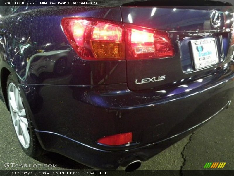 Blue Onyx Pearl / Cashmere Beige 2006 Lexus IS 250