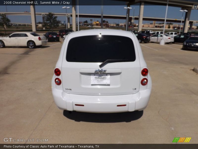 Summit White / Gray 2008 Chevrolet HHR LS
