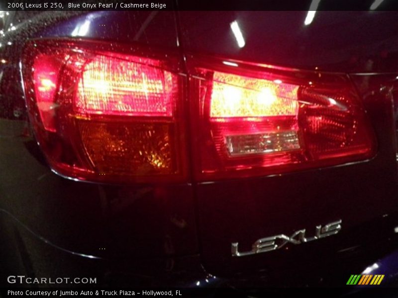 Blue Onyx Pearl / Cashmere Beige 2006 Lexus IS 250