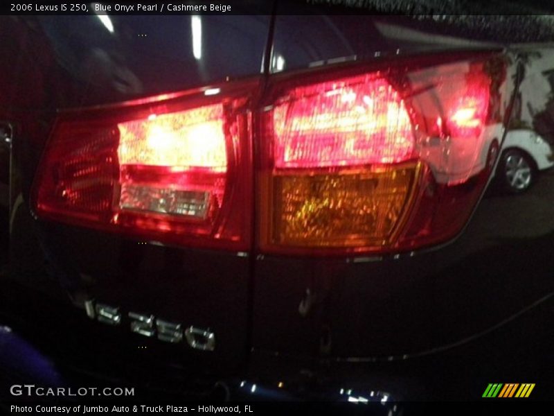 Blue Onyx Pearl / Cashmere Beige 2006 Lexus IS 250