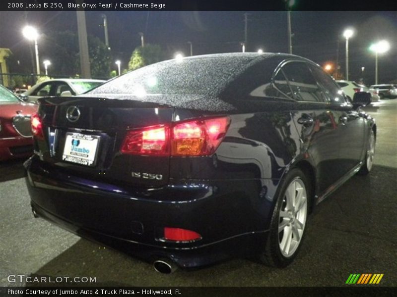 Blue Onyx Pearl / Cashmere Beige 2006 Lexus IS 250